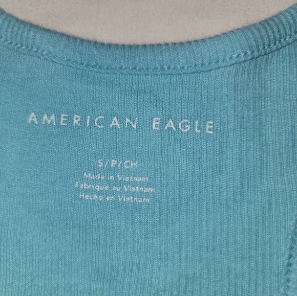 AMERICAN Eagle Turquoise Tank Size Small - Picture 4 of 5